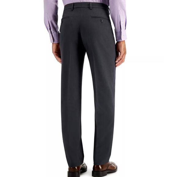 NWT Nautica Modern-Fit Bi-Stretch Suit Pants, Charcoal, Men’s 30x29 - Picture 4 of 5